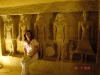 Cairo - morminte la piramide